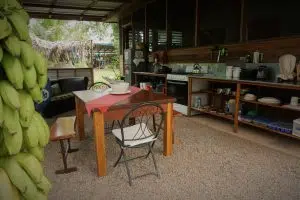 Lucky Dreamer Lodge Outdoor Kitchen Vacation Rental Meal Planning