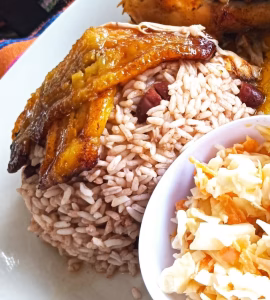 Belize Traditional Food - Rice & Beans