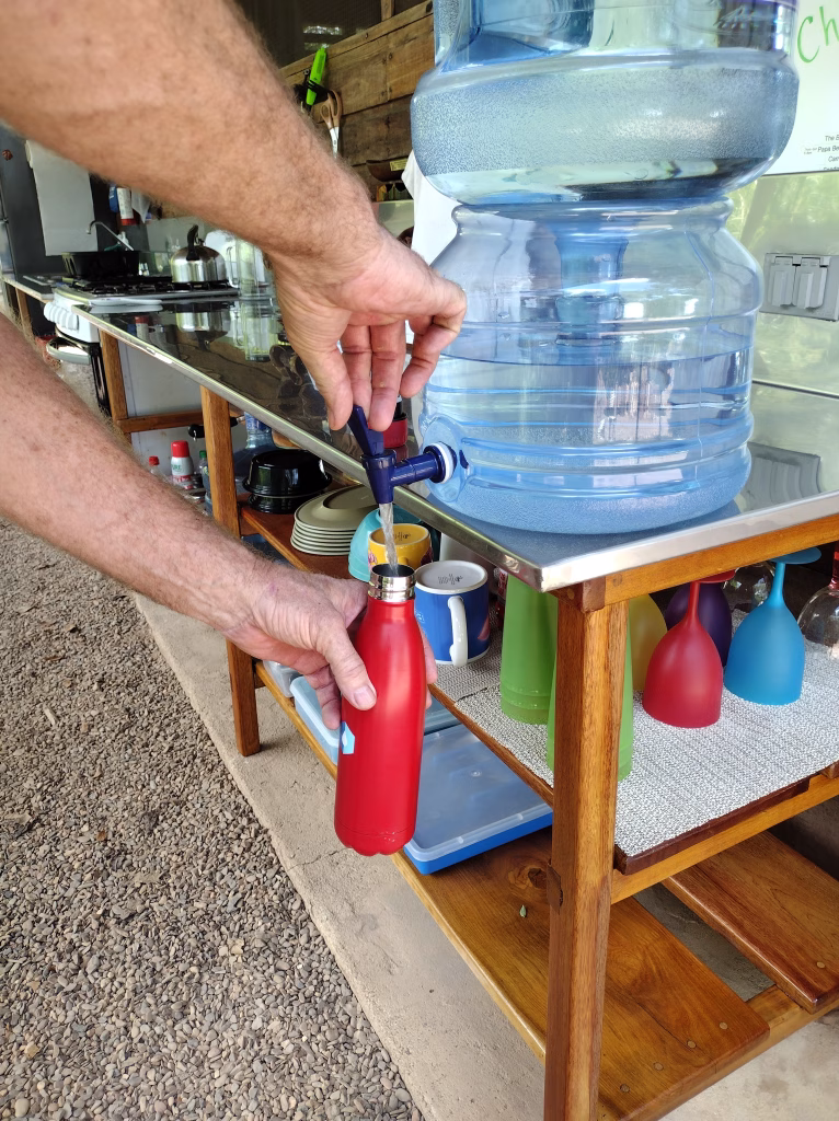 eco-conscious travel reusable water bottle